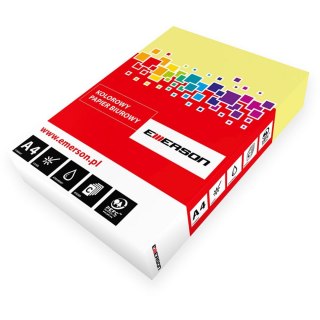Papier kolorowy A4 kolorowy kanarkowy 160g [mm:] 210x297 Emerson (xem416003)