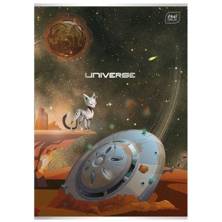 Zeszyt tematyczny A4 COCA COLA Metalic Fantasy 32k. 70g linia Interdruk