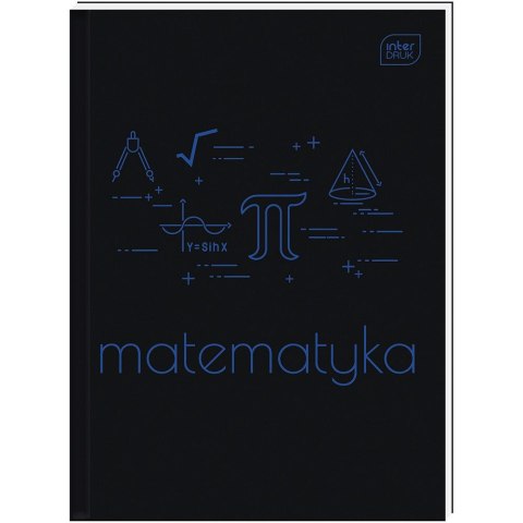 Brulion A5 MATEMATYKA 80k. 70g krata Interdruk