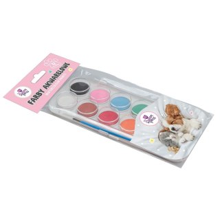 Farby akwarelowe The Sweet Pets 12 kolor. Rexus (2259)