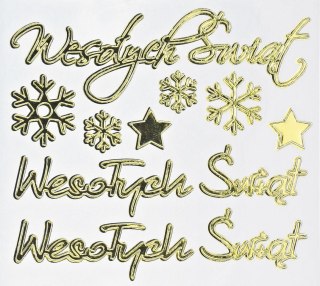 Naklejka (nalepka) Craft-Fun Series Naklejki Wesołych Świąt Titanum (24XQ0524-3)