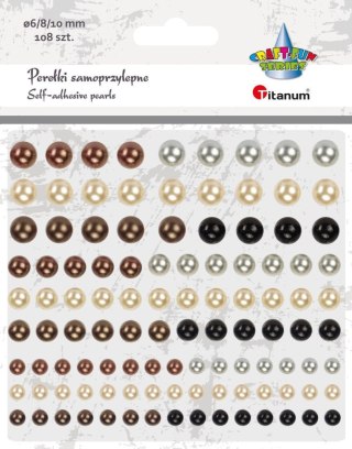 Perełki Craft-Fun Series samoprzylepne mix Titanum (1928)
