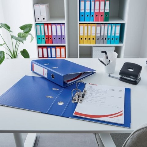 Segregator dźwigniowy No.1 Power A4 75mm bordowy Esselte (811510)