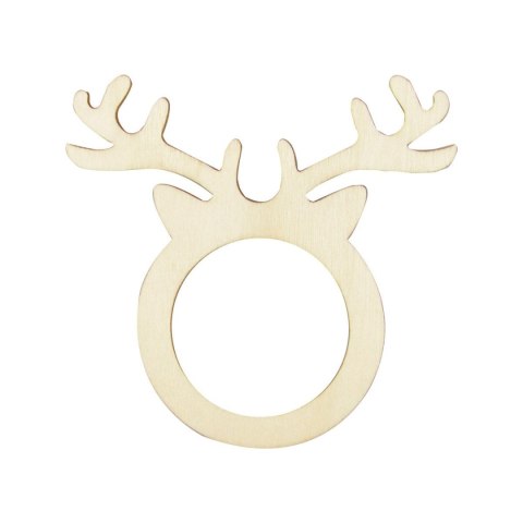 Serwetnik obrączki na serwetki reniferki 4 szt. Arpex (BN1529)