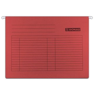 Teczka zawieszkowa A4 czerwony karton 230g Donau (7410905-04)