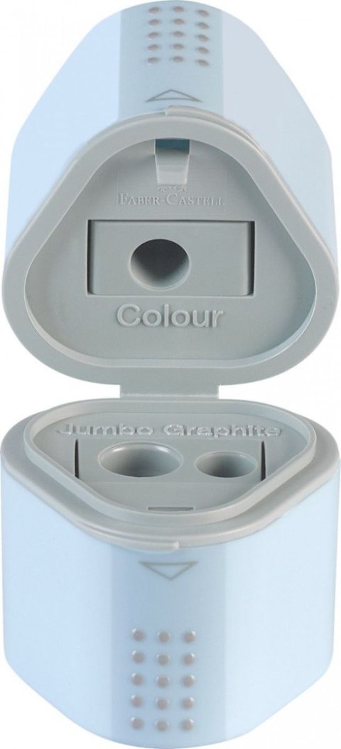 Temperówka GRIP 2001 TRIO SKY BLUE niebieski plastik Faber Castell (183874 FC)