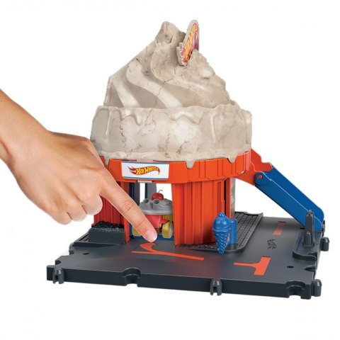 Tor wyścigowy City mały zestaw Hot Wheels (HDR24)