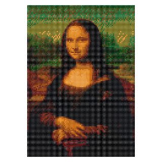 Zestaw kreatywny Diamentowa mozaika 30x40cm Mona Lisa Flamingo Line (TMS29478)