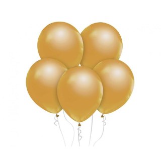 Balon gumowy Beauty&Charm metalik złoty 12cal Godan (CB-1MZN)