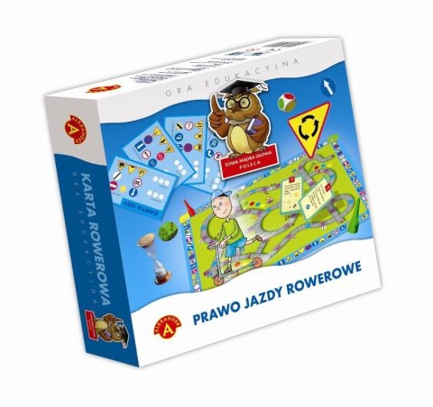 Gra planszowa Prawo jazdy rowerowe Alexander (0351)