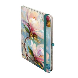 Kalendarz książkowy (terminarz) 2026 BOTANICAL TDW A6 Antra (FLORA)