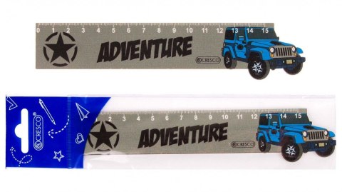 Linijka drewniana Kosmonauta 15 cm 15cm Cresco (224106)