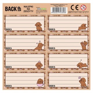 Naklejka na zeszyt Backup 7 Derform (NNZB7A17)