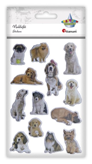 Naklejka (nalepka) Craft-Fun Series Psy Titanum (PPB02)