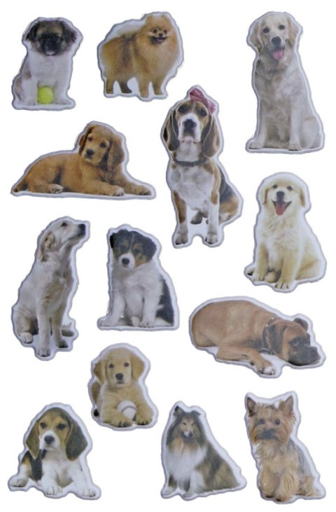 Naklejka (nalepka) Craft-Fun Series Psy Titanum (PPB02)