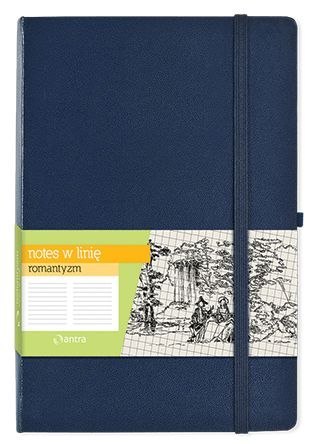 Notes (notatnik) A5 ROMANTYZM linia Antra
