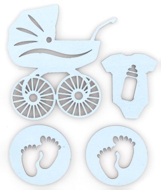 Ozdoba drewniana baby Galeria Papieru (253023)