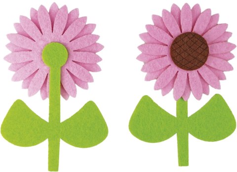Ozdoba filcowa Craft-Fun Series słoneczniki 3D Titanum (WFB-006)