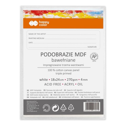 Podobrazie [mm:] 180x240 Happy Color (HA 7391 1824-W)