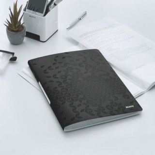 Teczka ofertowa Wow A4 kolor: CZARNY 20 kieszeni Leitz (46310095)