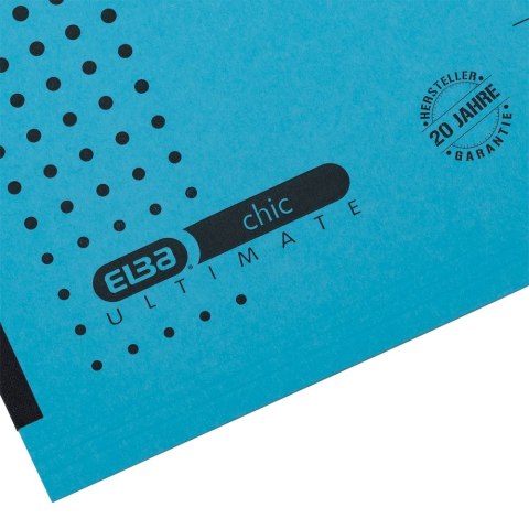 Teczka zawieszkowa A4 Chic Ultimate niebieski karton 230g Elba (100552099)