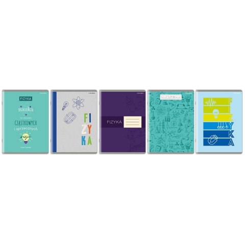 Zeszyt A5 fizyka 60k. 80g krata [mm:] 150x210 TOP-2000 (400160589)