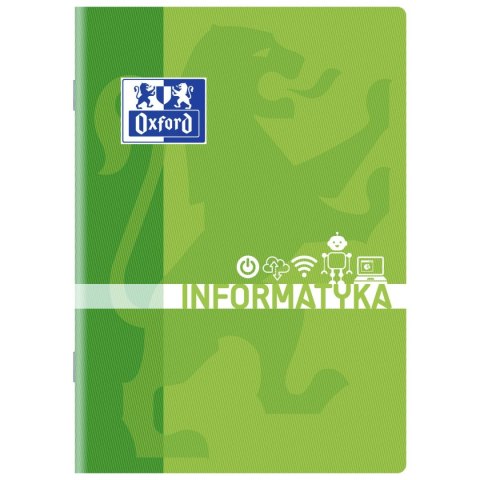 Zeszyt tematyczny A5 angielski 60k. 90g krata Oxford (400139056)