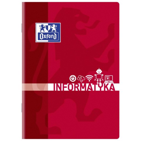 Zeszyt tematyczny A5 angielski 60k. 90g krata Oxford (400139056)