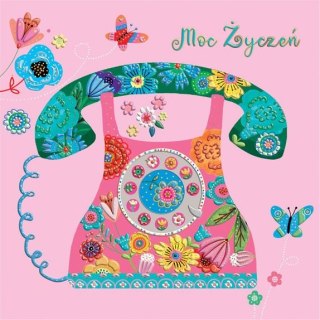 Kartka składana kw Karnet KW TELEFON Henry (5905701485178)