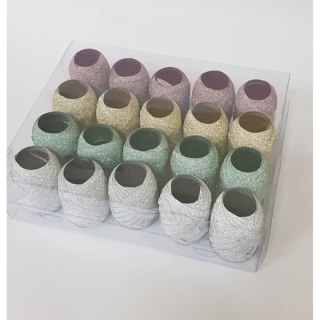 Kokon brokatowy kokon 10m mix Rosa