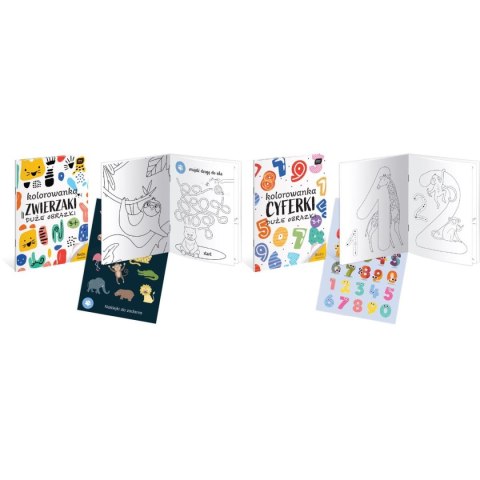 Kolorowanka z naklejkami a4/16 Interdruk (590227752002)