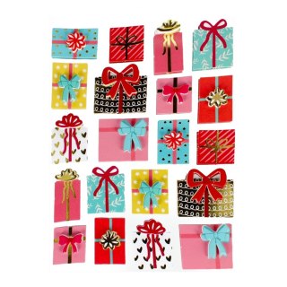 Naklejka (nalepka) PREZENTY 3D Craft with Fun (501880)