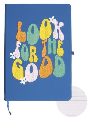 Notes (notatnik) A5 LOOK FOR THE GOOD. A5/96 = 96k. linia Sadpex (110031)