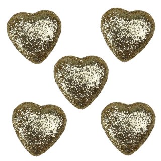 Ozdoba styropianowa Craft-Fun Series serduszka 20mm Titanum (20YX0326-G)
