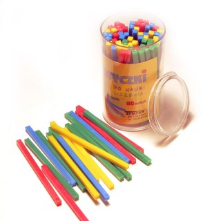 Patyczki do liczenia do nauki liczenia 80 el. Temper (080)