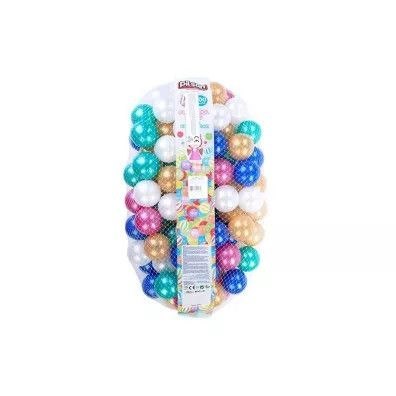 Piłeczka metaliczne 100szt./6cm Artyk (101182)