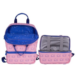 Plecak dziecięcy różowy 9,5L z przegrodą termiczną Milan (6247Z460P)