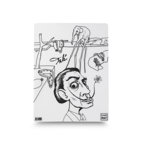 Podkład na biurko FUNNY MAT TRANSPARENT Dali sfu1252 polipropylen PP [mm:] 300x400 Strigo (8681379312523)
