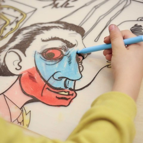 Podkład na biurko FUNNY MAT TRANSPARENT Dali sfu1252 polipropylen PP [mm:] 300x400 Strigo (8681379312523)