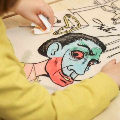 Podkład na biurko FUNNY MAT TRANSPARENT Dali sfu1252 polipropylen PP [mm:] 300x400 Strigo (8681379312523)