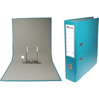 Segregator dźwigniowy A4 75mm turkusowy Titanum (05)