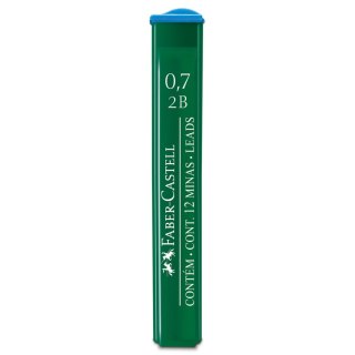 Wkład do ołówka (grafit) 2B 0,7mm Faber Castell (FC551702)