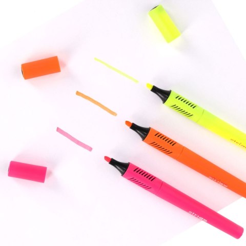 Zakreślacz NEON trójkątny 5905658810313 wkład mix 3,0mm Strigo (SSC350)