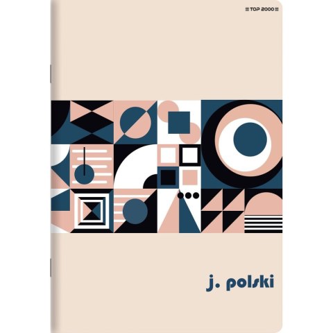 Zeszyt A5 j.polski 60k. 70g linia TOP-2000 (400169454)