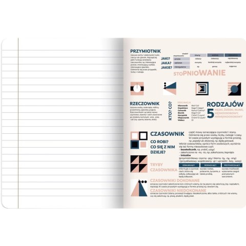 Zeszyt A5 j.polski 60k. 70g linia TOP-2000 (400169454)