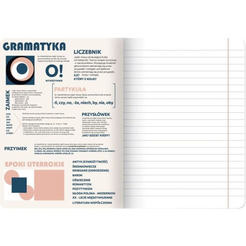 Zeszyt A5 j.polski 60k. 70g linia TOP-2000 (400169454)
