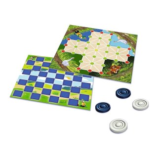 Gra planszowa Rodzina Treflików Rodzina Treflików Warcaby, lis i gęsi Trefl (02301)