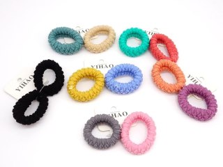 Gumka do włosów 2 szt., mix kolorÓw One Dollar (359437)