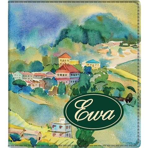 Kalendarz książkowy (terminarz) EWA IMPRESS kieszonkowy 71mm x 81mm Telegraph