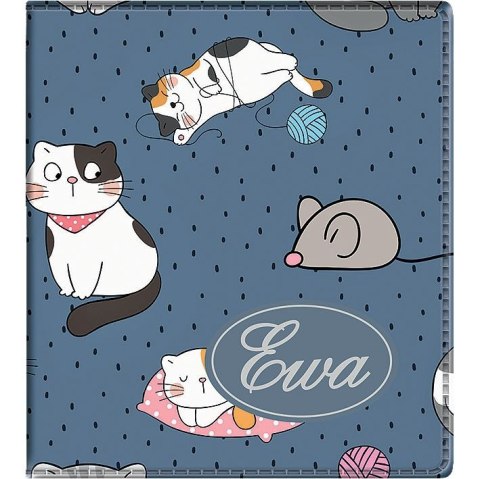 Kalendarz książkowy (terminarz) EWA IMPRESS kieszonkowy 71mm x 81mm Telegraph